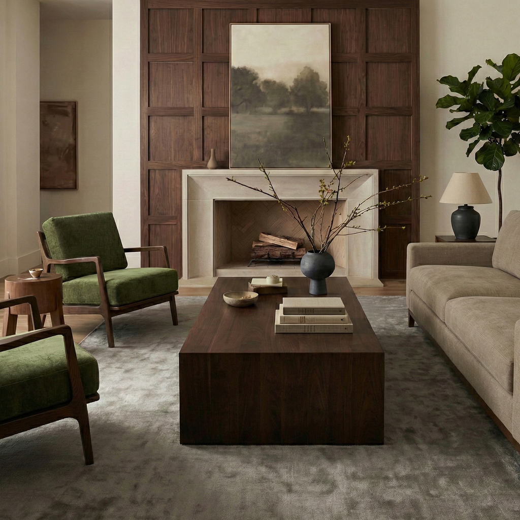 Lounge Chair | Distressed Green