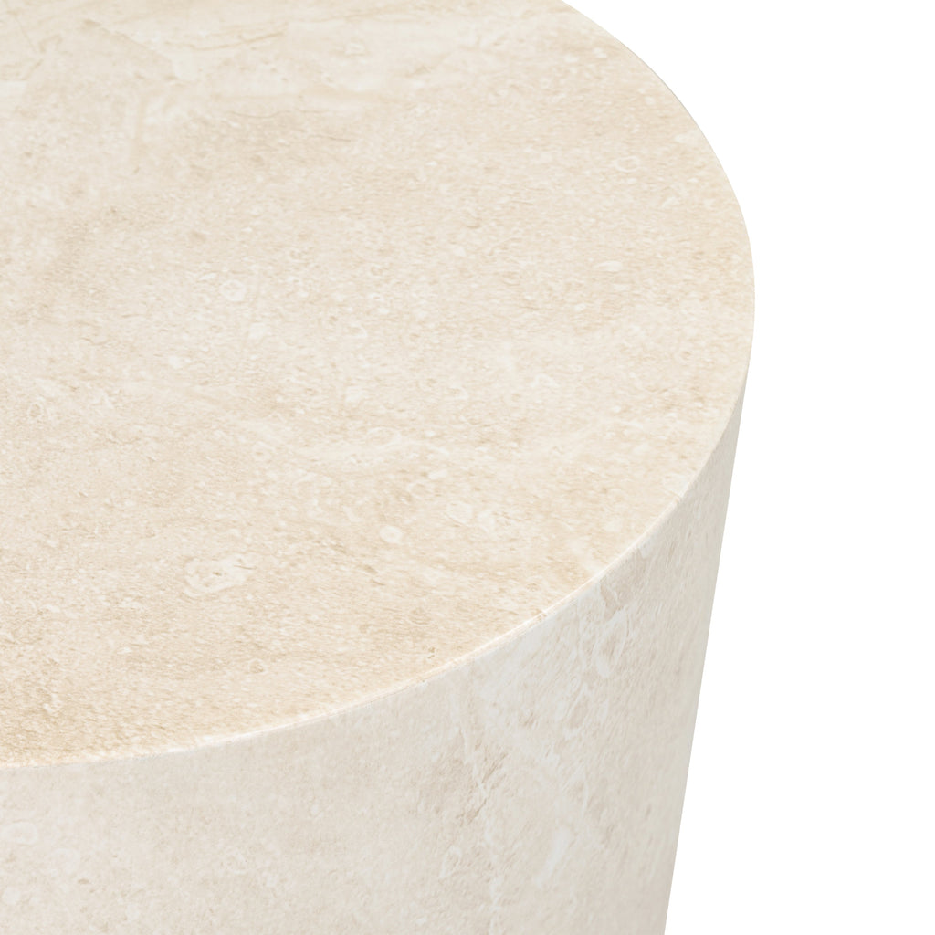 Dorset Side Table | Sandstone White