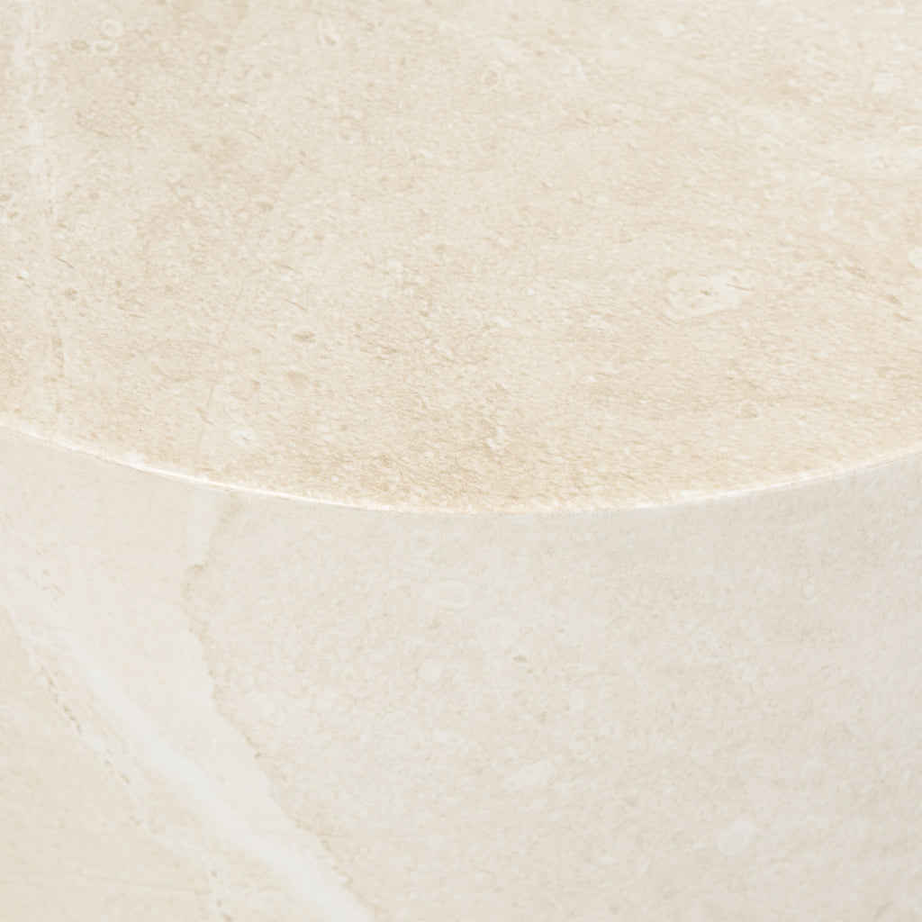 Dorset Side Table | Sandstone White