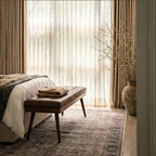 Leather Bench | Cocoa Brown