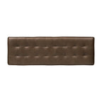Leather Bench | Cocoa Brown