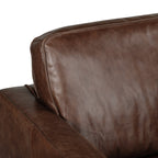 Leather Lounge Chair | Chocolate Brown