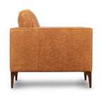 Leather Lounge Chair | Cognac Tan
