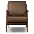 Leather Lounge Chair | Cocoa Brown