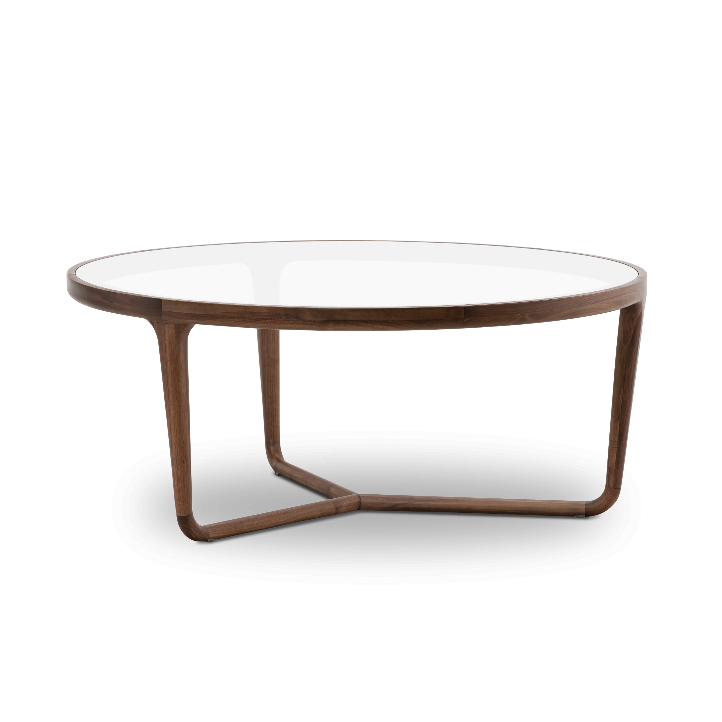 Round Coffee Table | Walnut