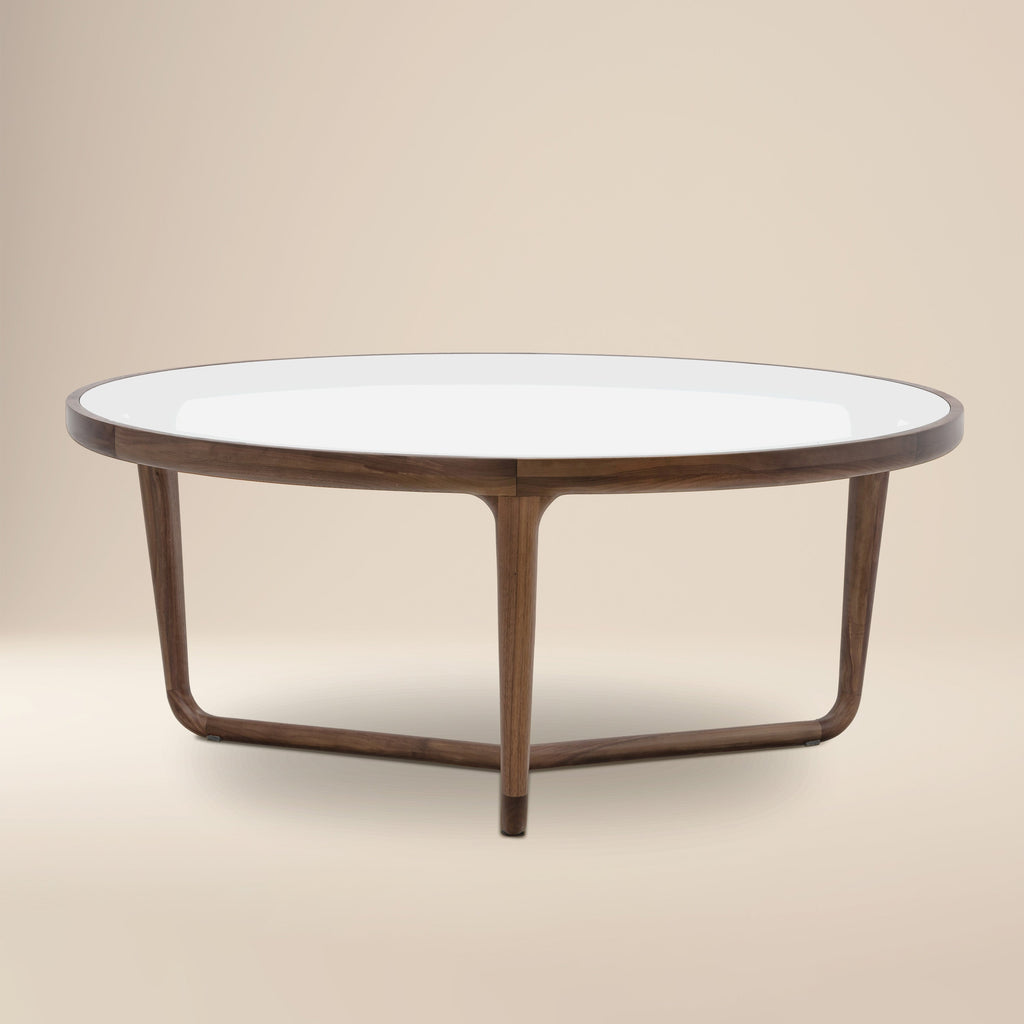 Round Coffee Table | Walnut