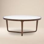 Round Coffee Table | Walnut