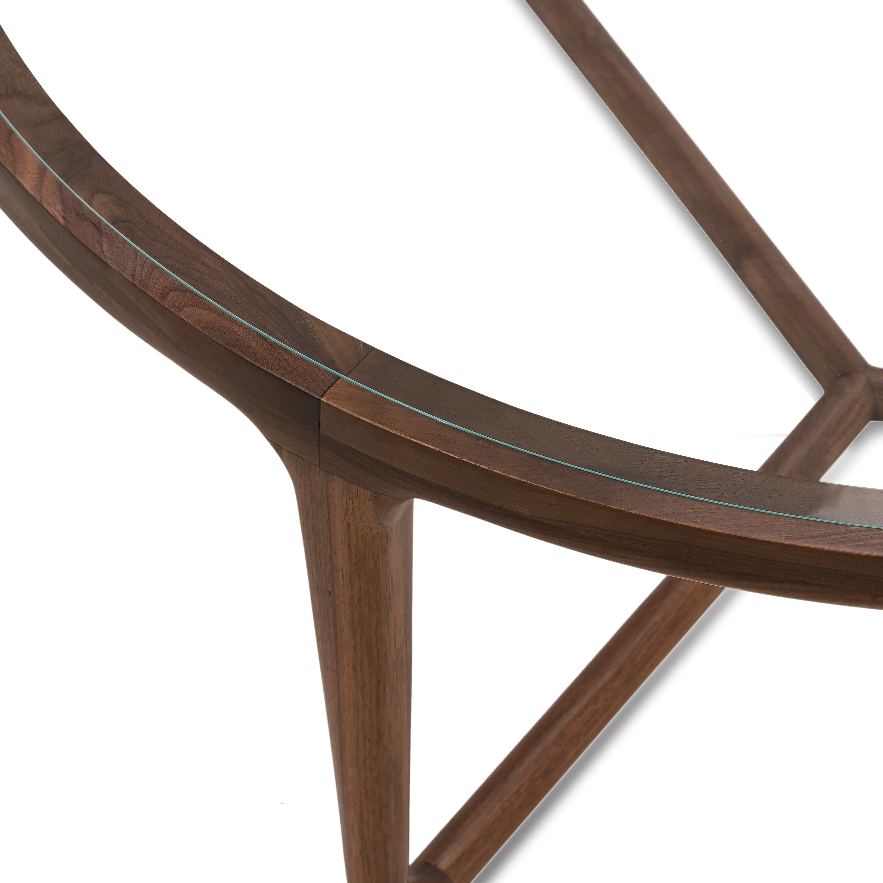 Round Coffee Table | Walnut