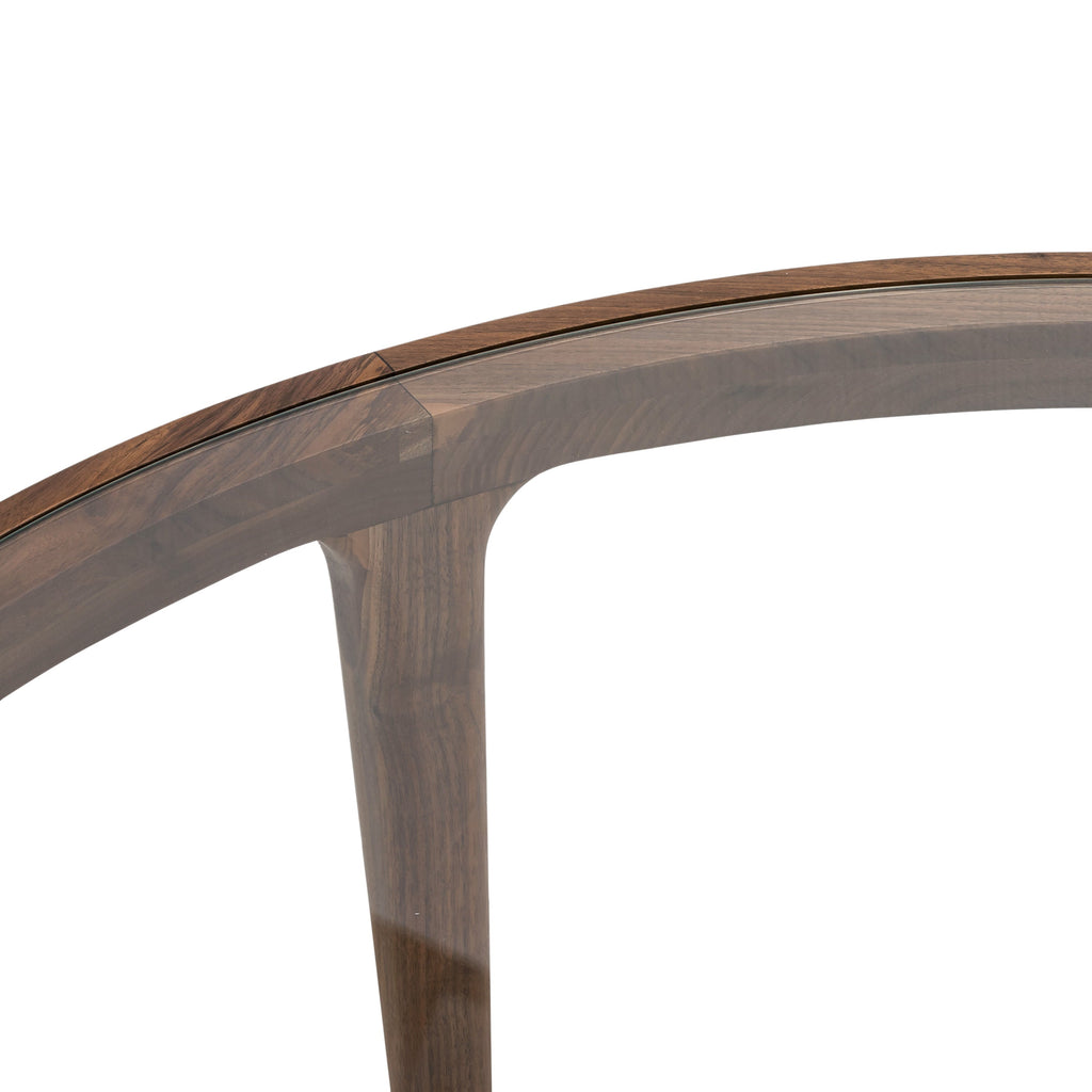 Round Coffee Table | Walnut