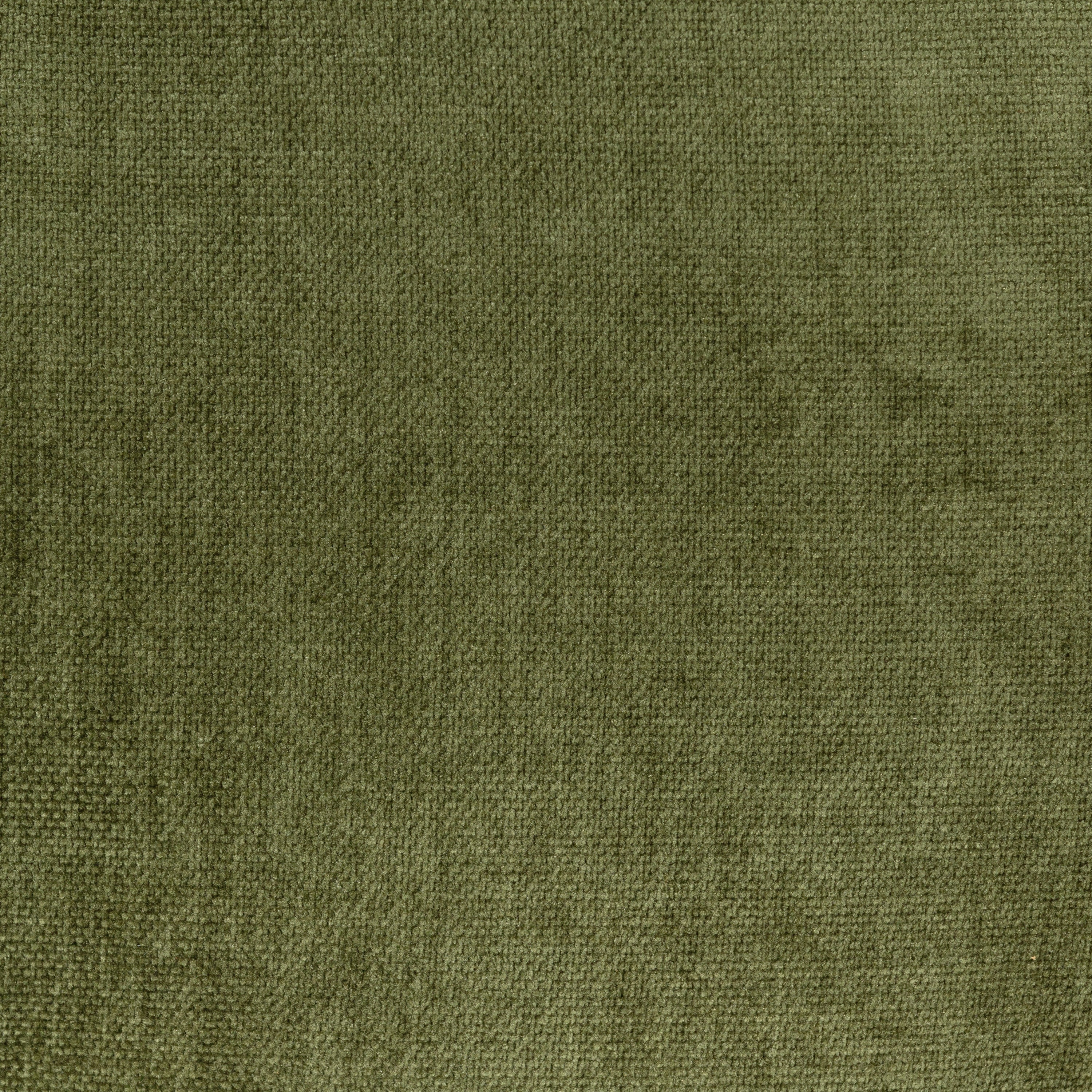 Velvet Ottoman | Distressed Green