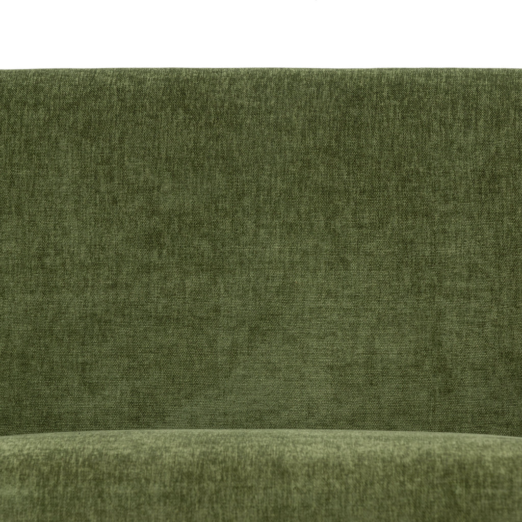 Fabric Lounge Chair | Distressed Green