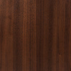 Leather Ottoman with Walnut Table | Olivine Green