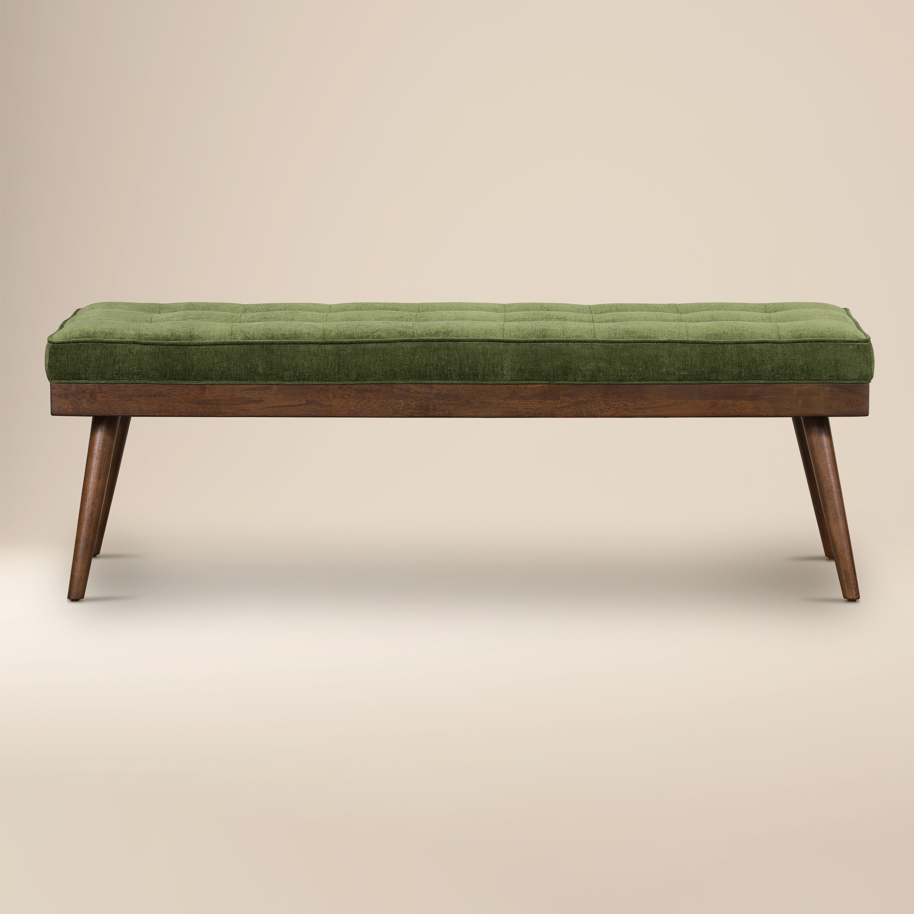 Fabric Bench | Distressed Green