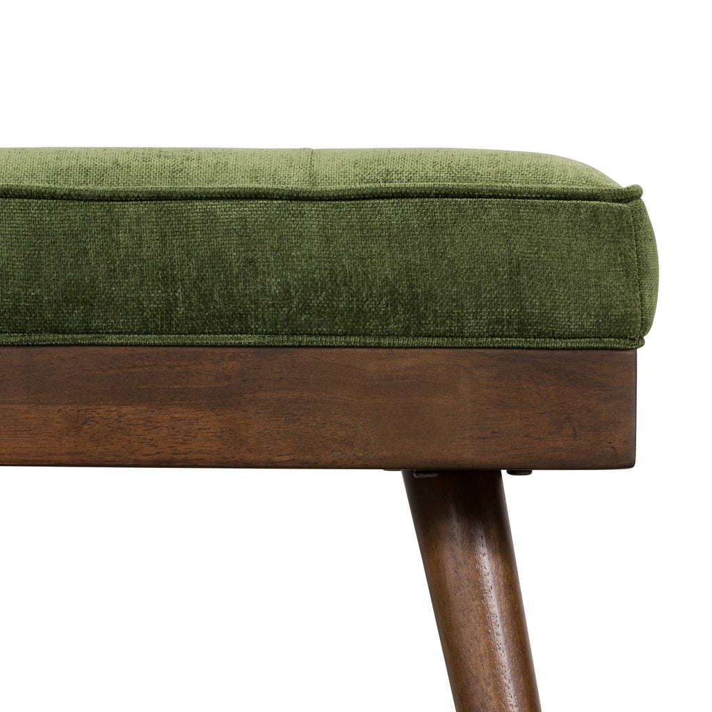 Fabric Bench | Distressed Green