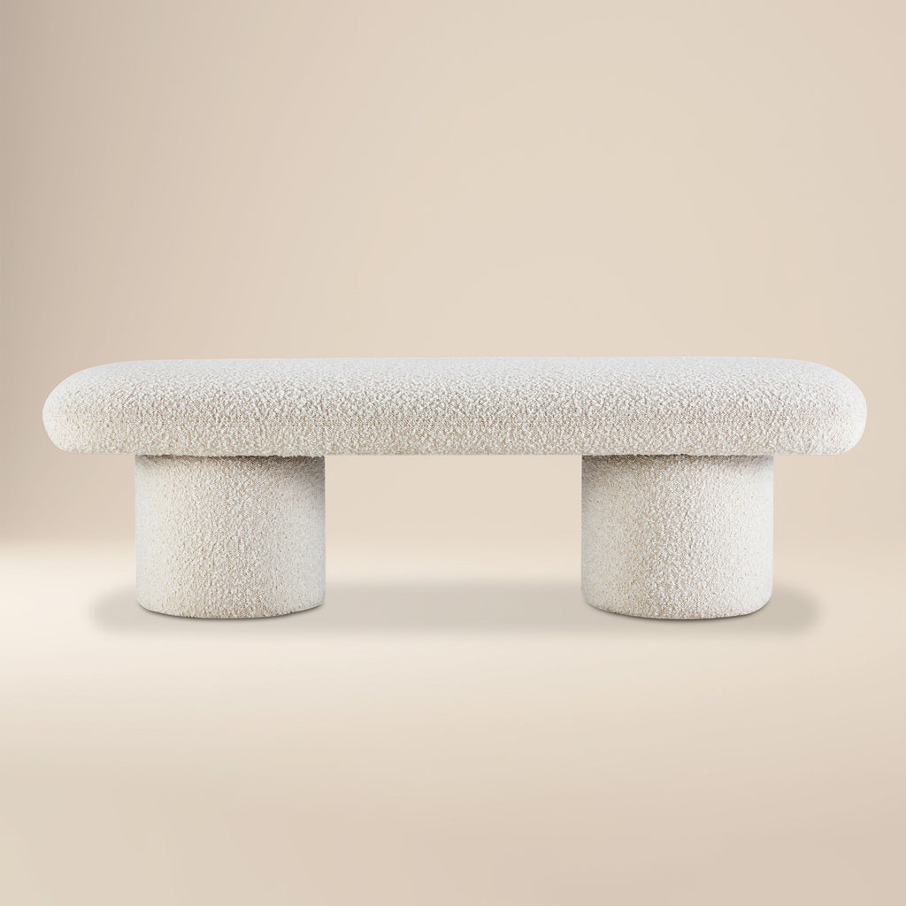 Bench | Crema White Boucle