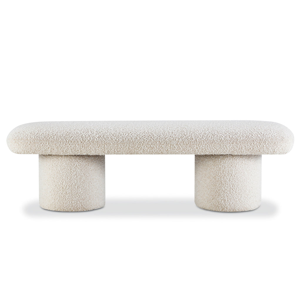 Bench | Crema White Boucle