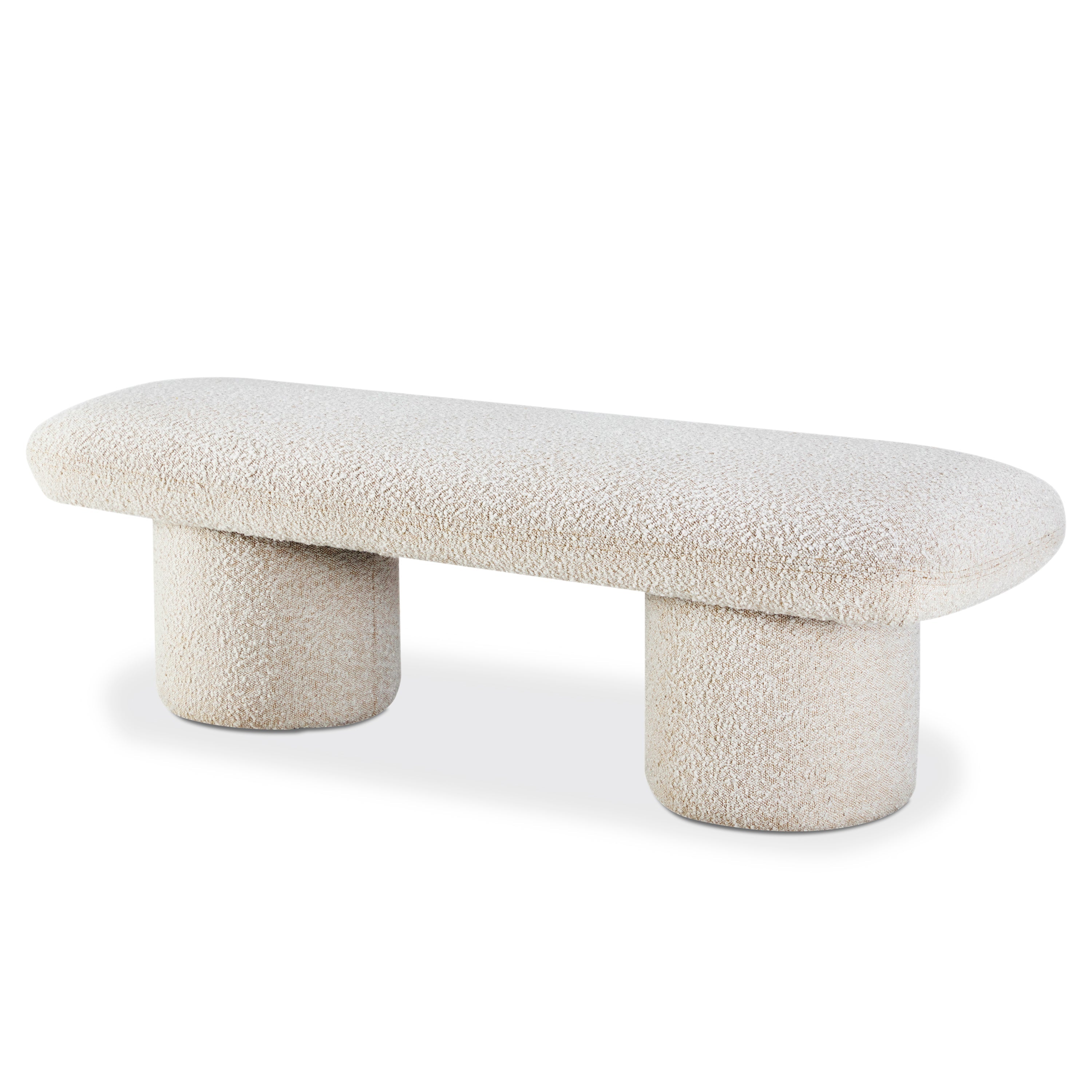 Bench | Crema White Boucle