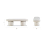 Bench | Crema White Boucle