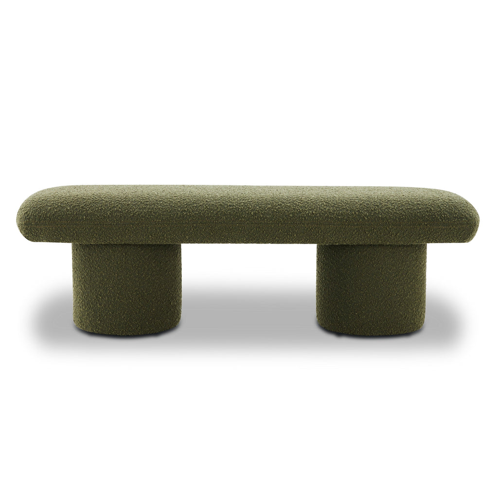 Bench | Fern Green Boucle