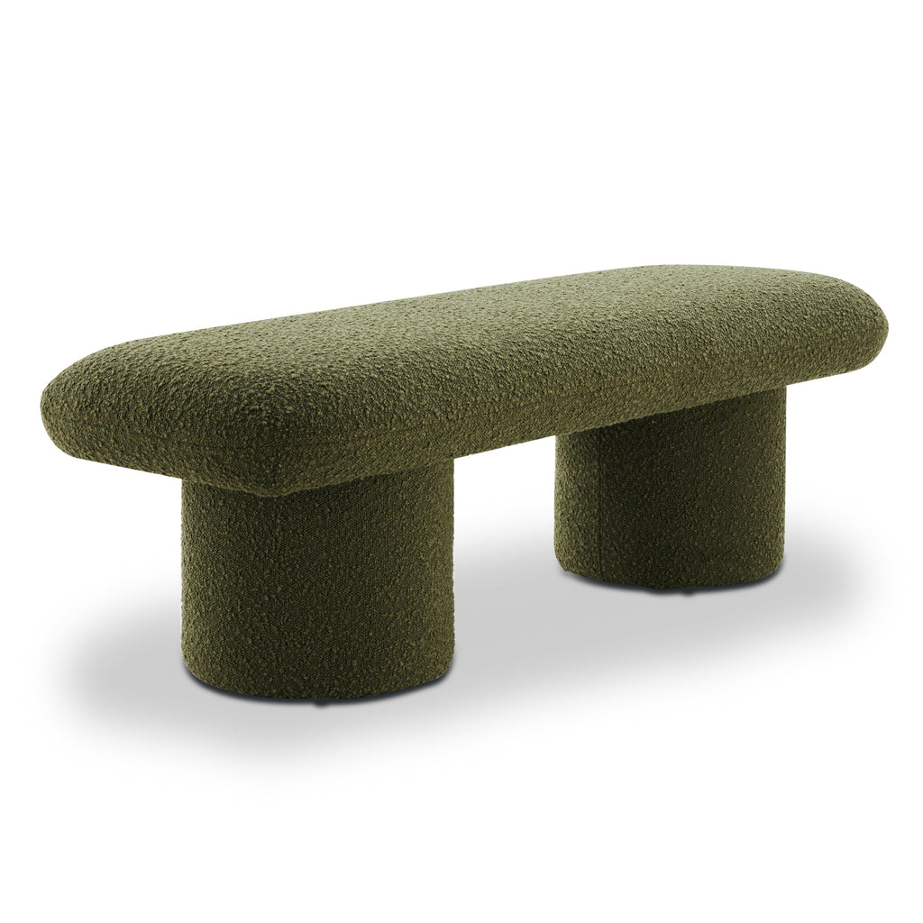Bench | Fern Green Boucle