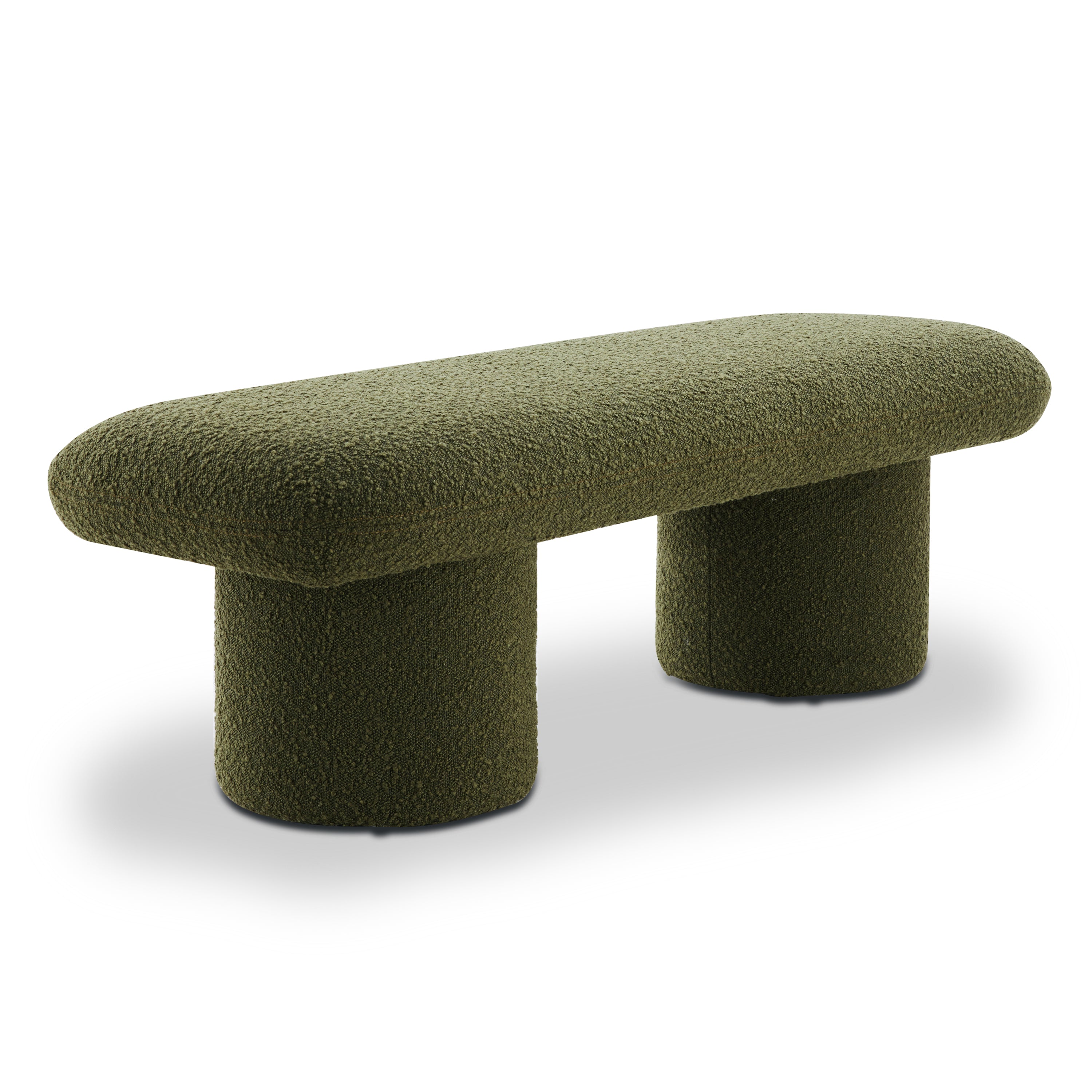 Bench | Fern Green Boucle