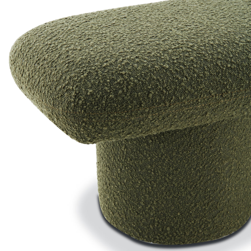 Bench | Fern Green Boucle