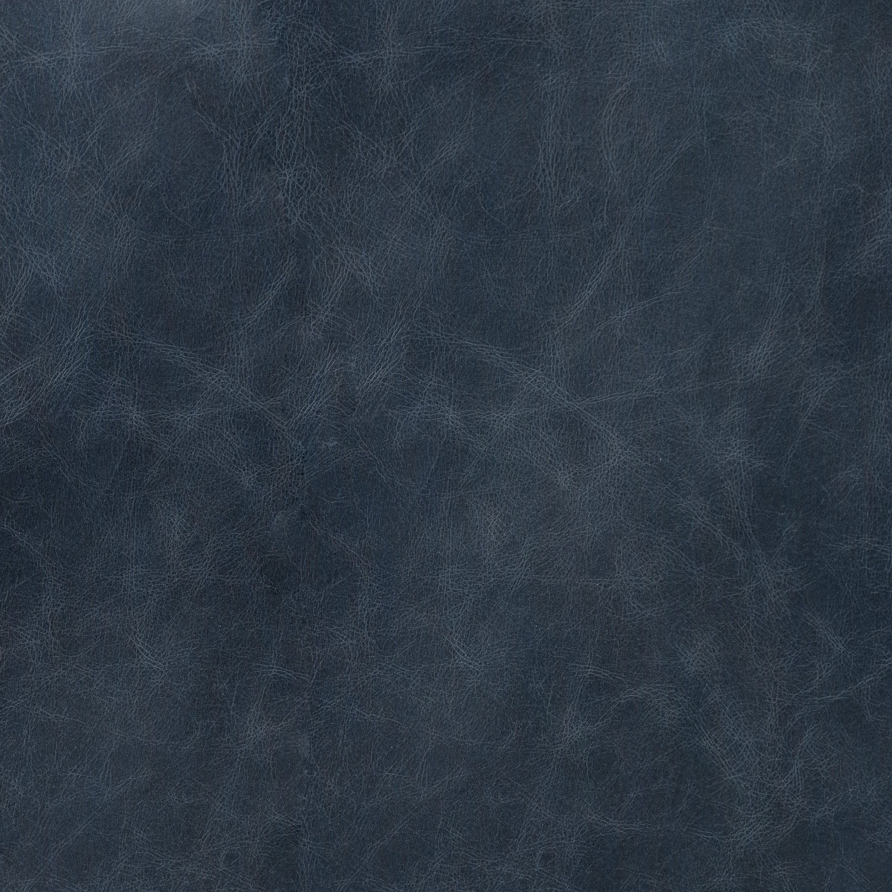 Sorrento Leather Lounge Chair | Nightfall Blue