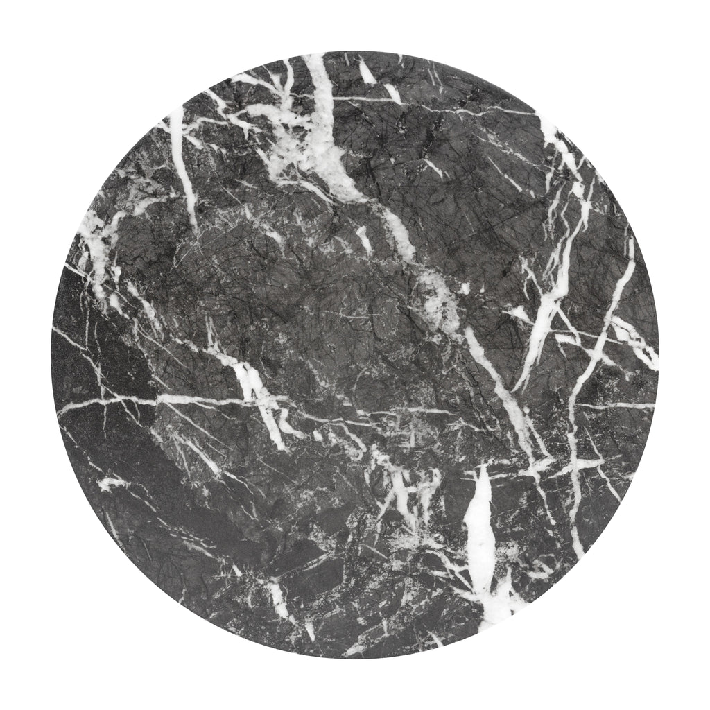 Wels End Table | Black Marble