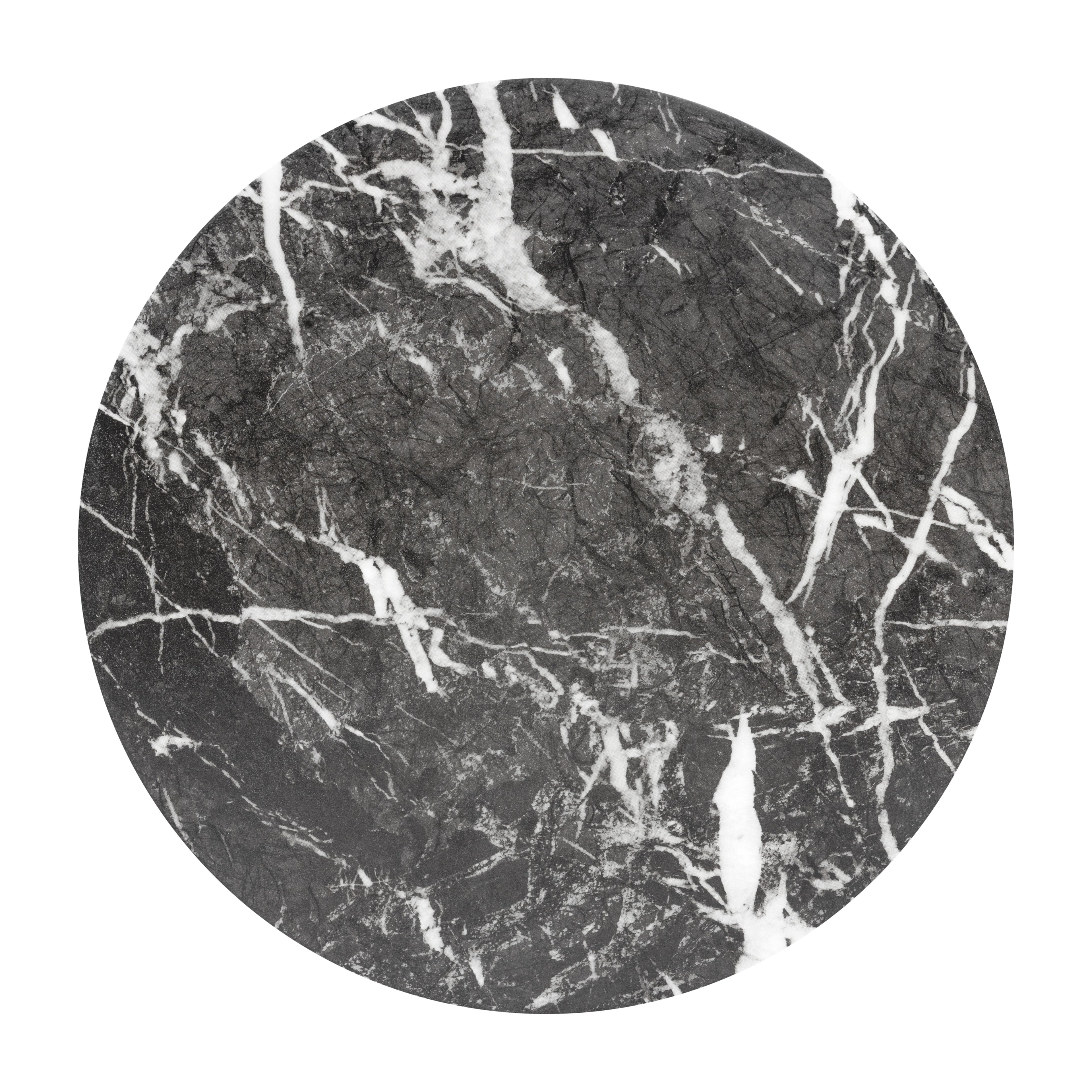 Wels End Table | Black Marble