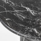 Wels End Table | Black Marble