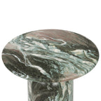 Wels End Table | Green Marble