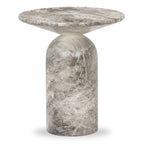 Wels End Table | Grey Marble