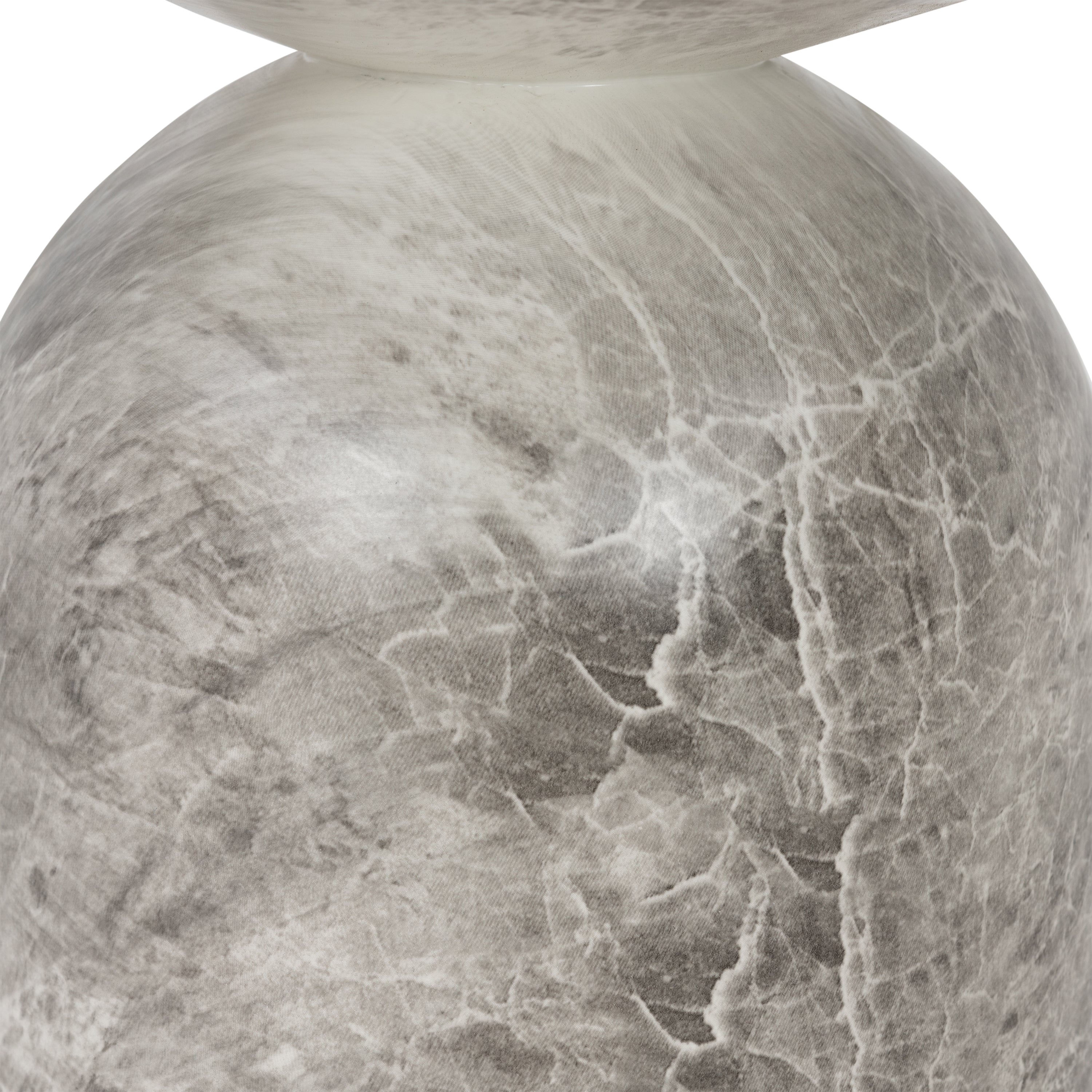 Wels End Table | Grey Marble