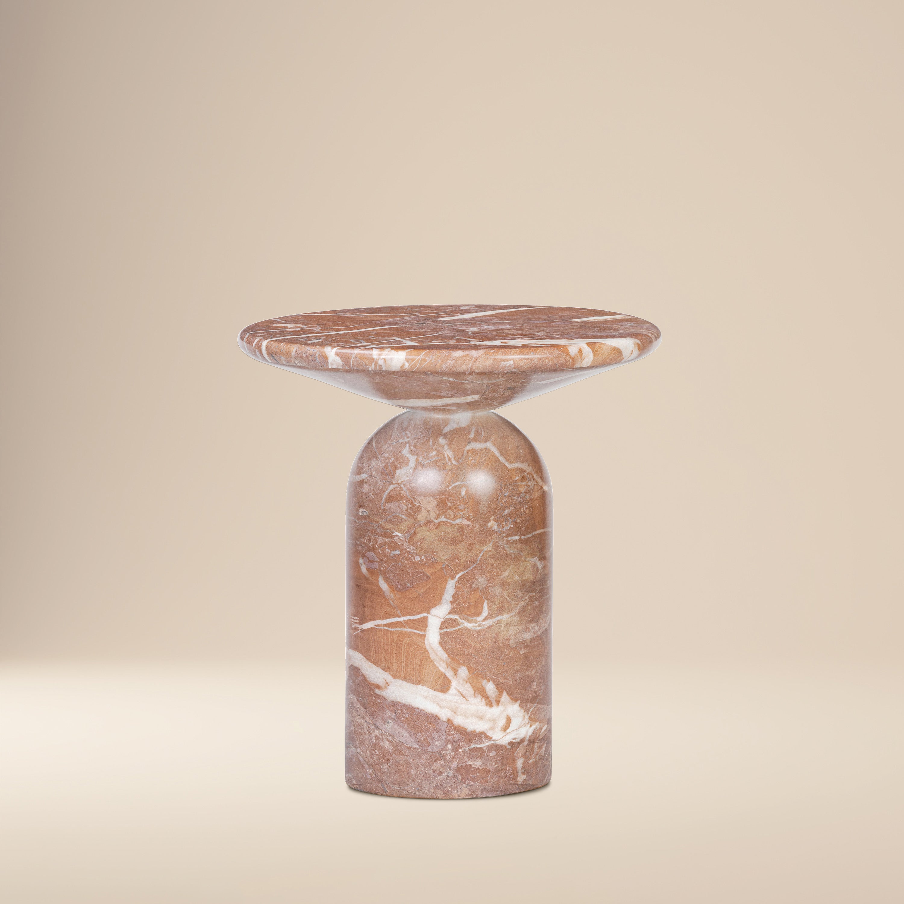 Wels End Table | Jasper Red