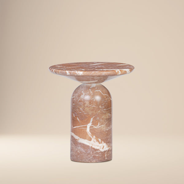 Wels End Table | Jasper Red