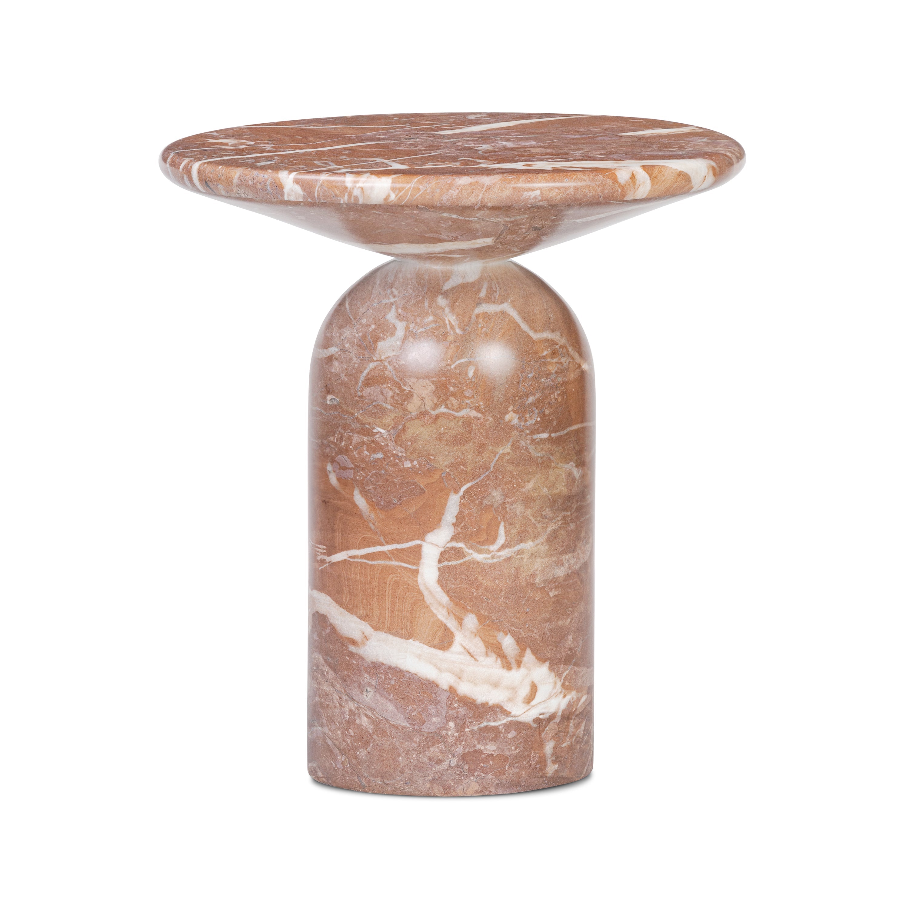 Wels End Table | Jasper Red