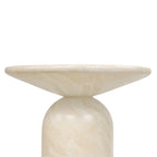 Wels End Table | Sandstone White