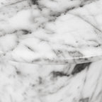 Wels End Table | White Marble