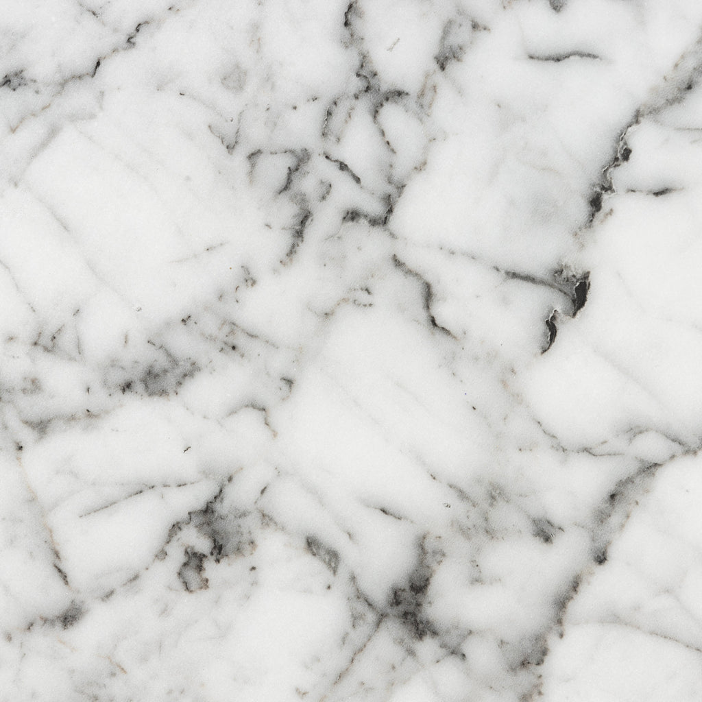 Wels End Table | White Marble