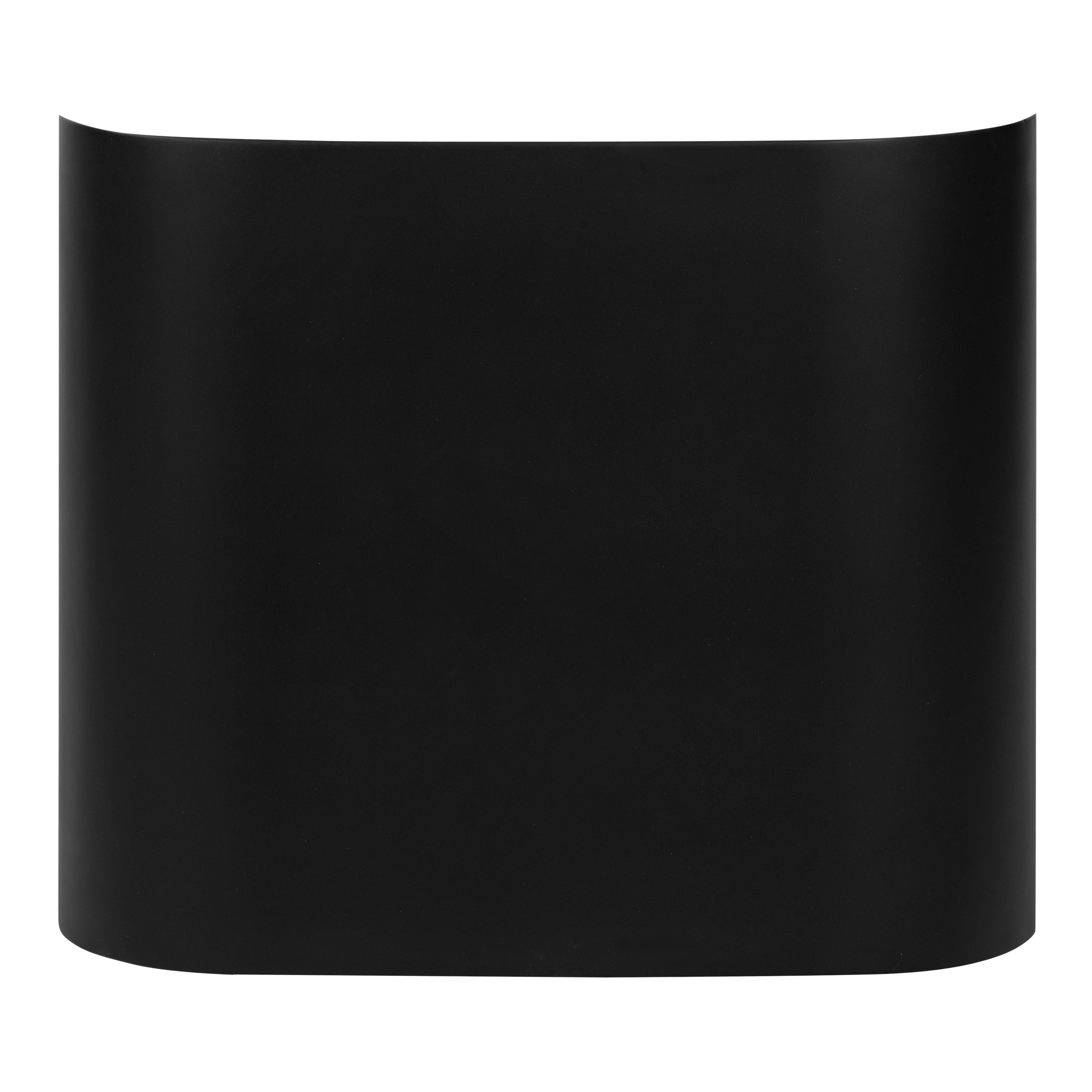 Naples Horseshoe Side Table | Black Concrete