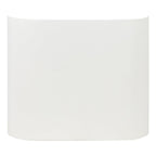 Naples Horseshoe Side Table | Ivory Concrete