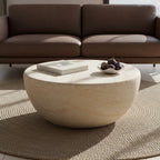 Trevi Oval Coffee Table | Travertine