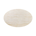 Trevi Oval Coffee Table | Travertine