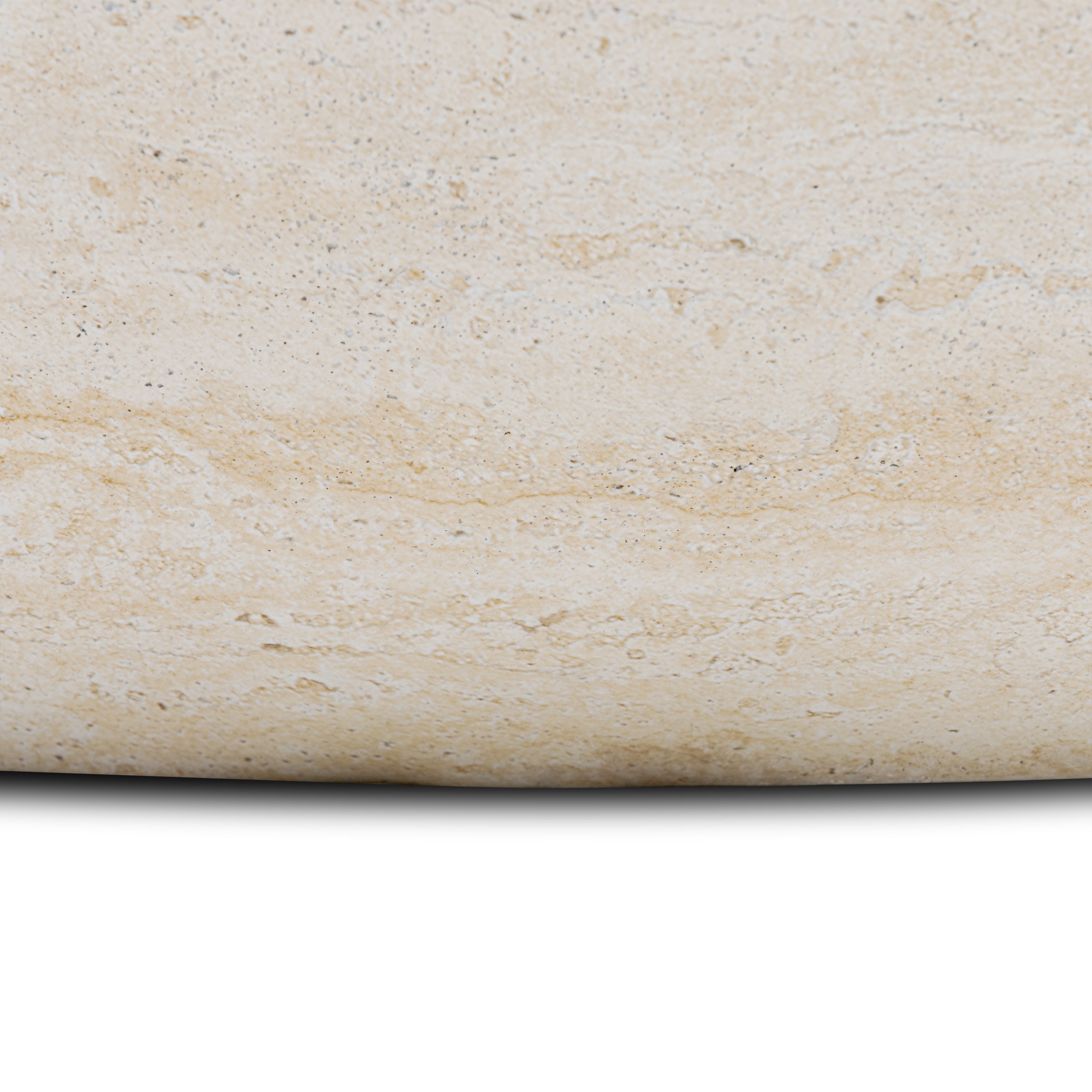 Trevi Oval Coffee Table | Travertine
