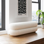 Bench | Froth White Boucle