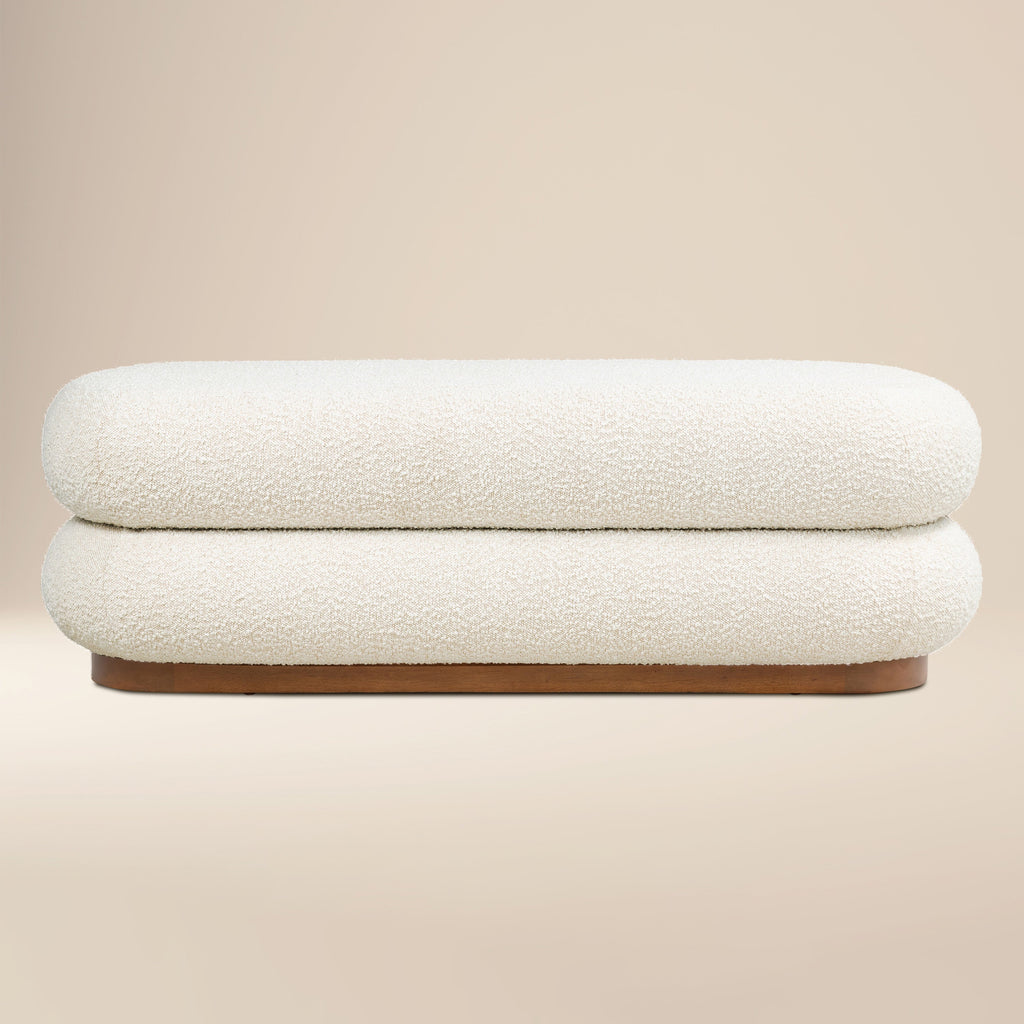 Bench | Froth White Boucle