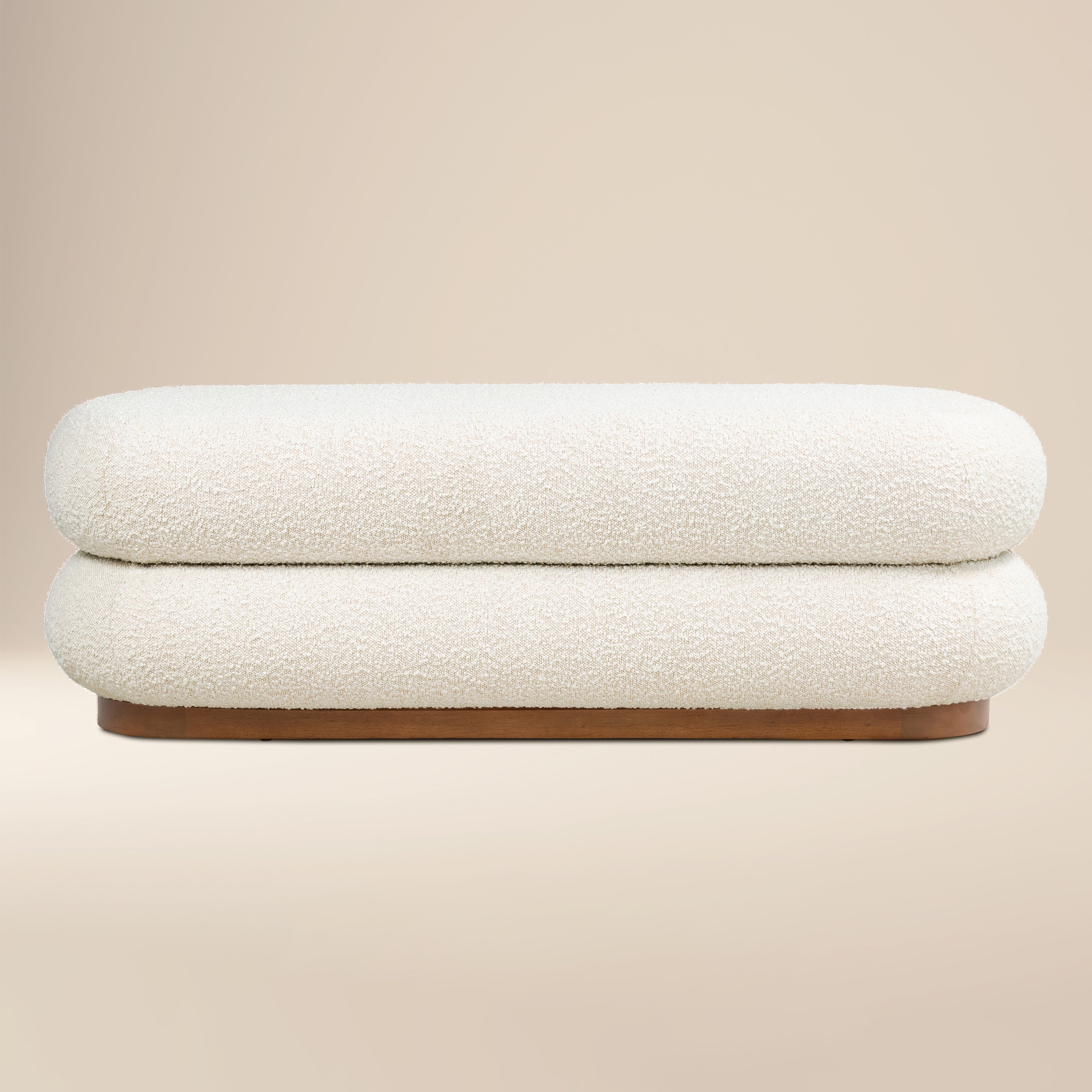 Bench | Froth White Boucle