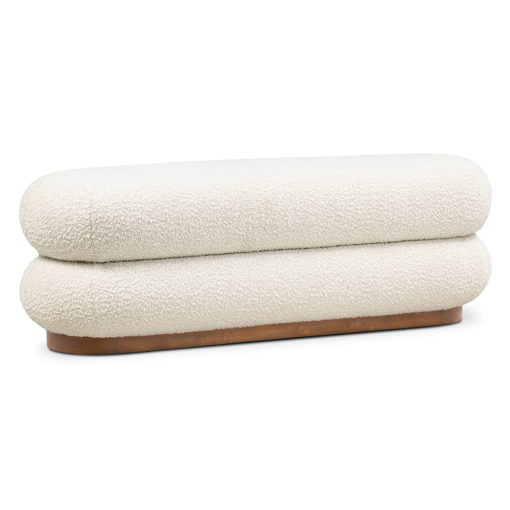 Bench | Froth White Boucle