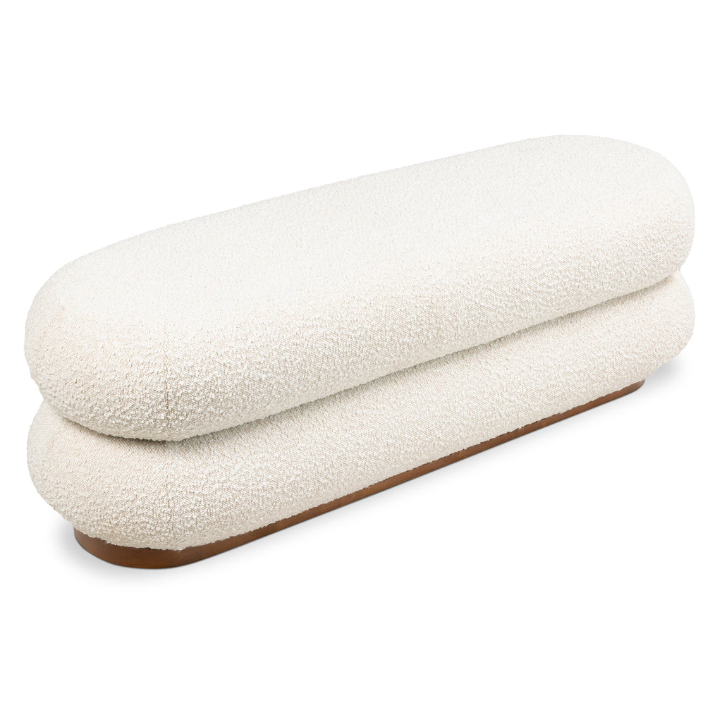 Bench | Froth White Boucle