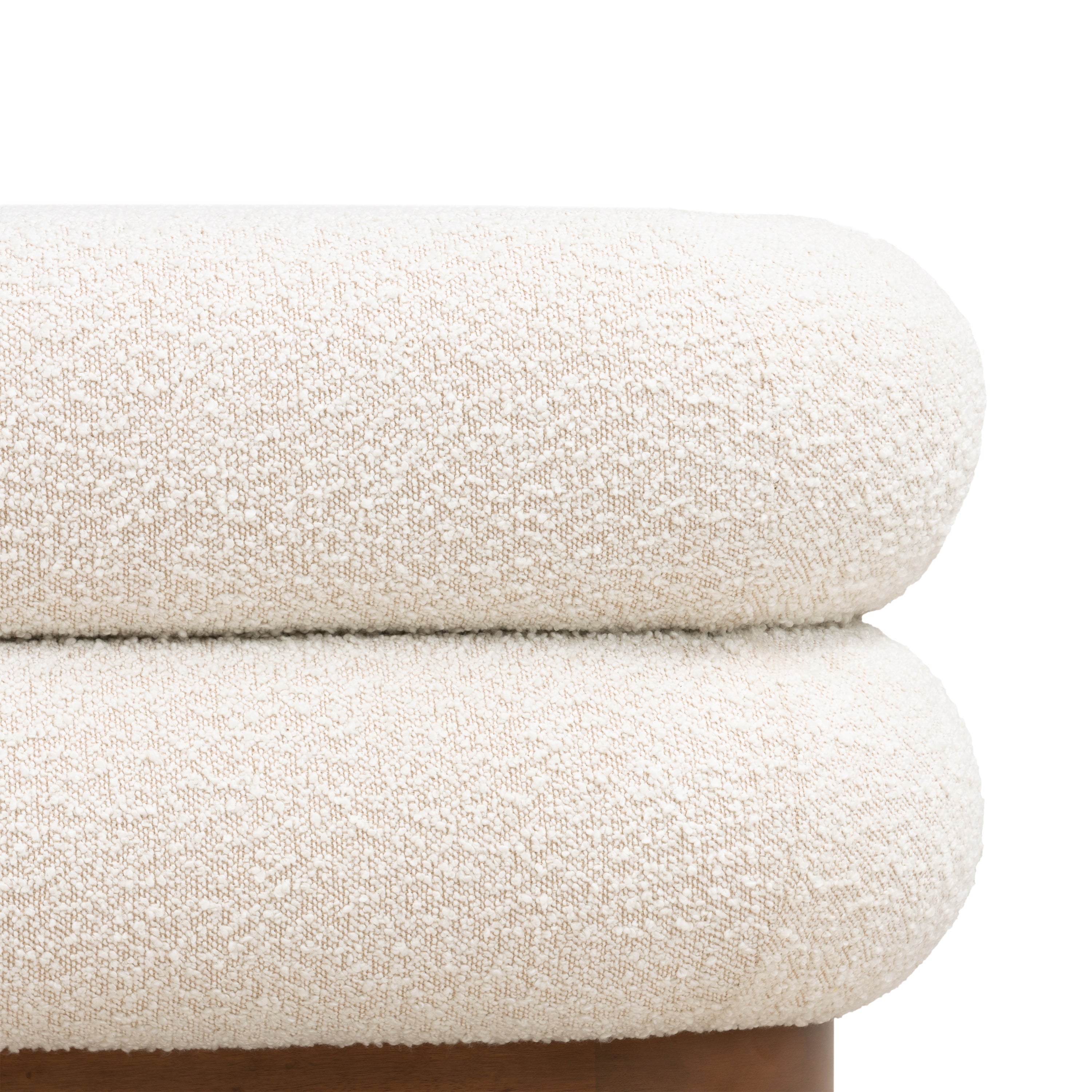 Bench | Froth White Boucle